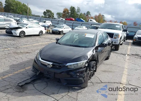 2016 Honda Civic Lx из США, поврежденный, VIN 19XFC2F51GE217493